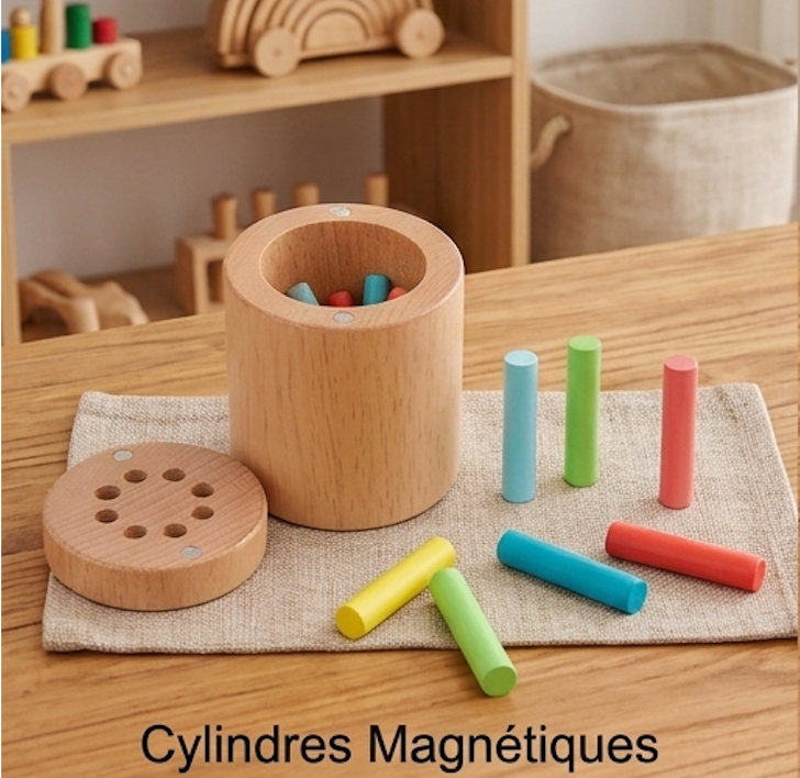 Jeu d’apprentissage en bois - 2 à 5 ans